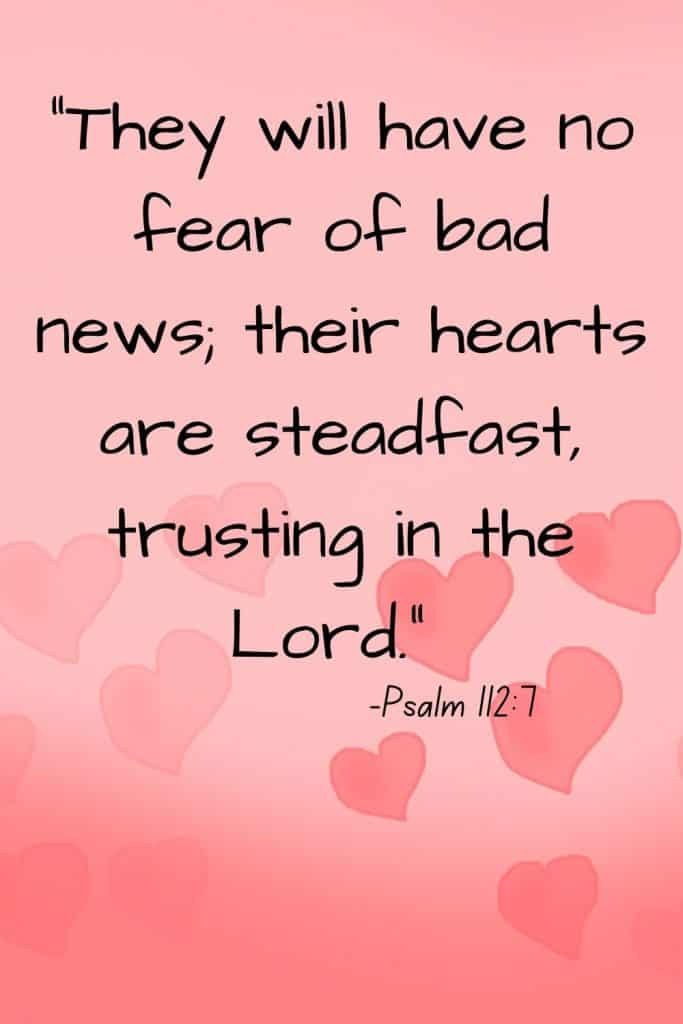 trust in the lord bible verse