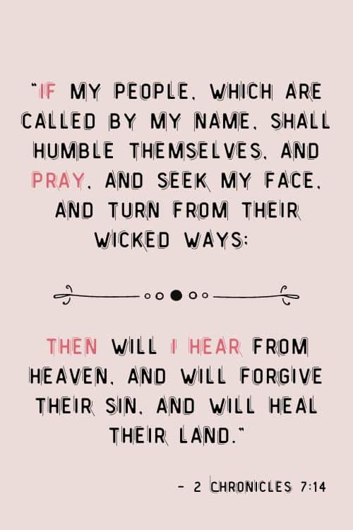 bible verses about prayer