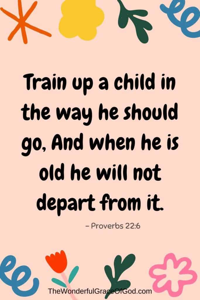 bible verses about children