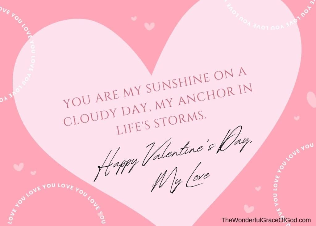 valentine's day quotes for husband | valentine's day card for him