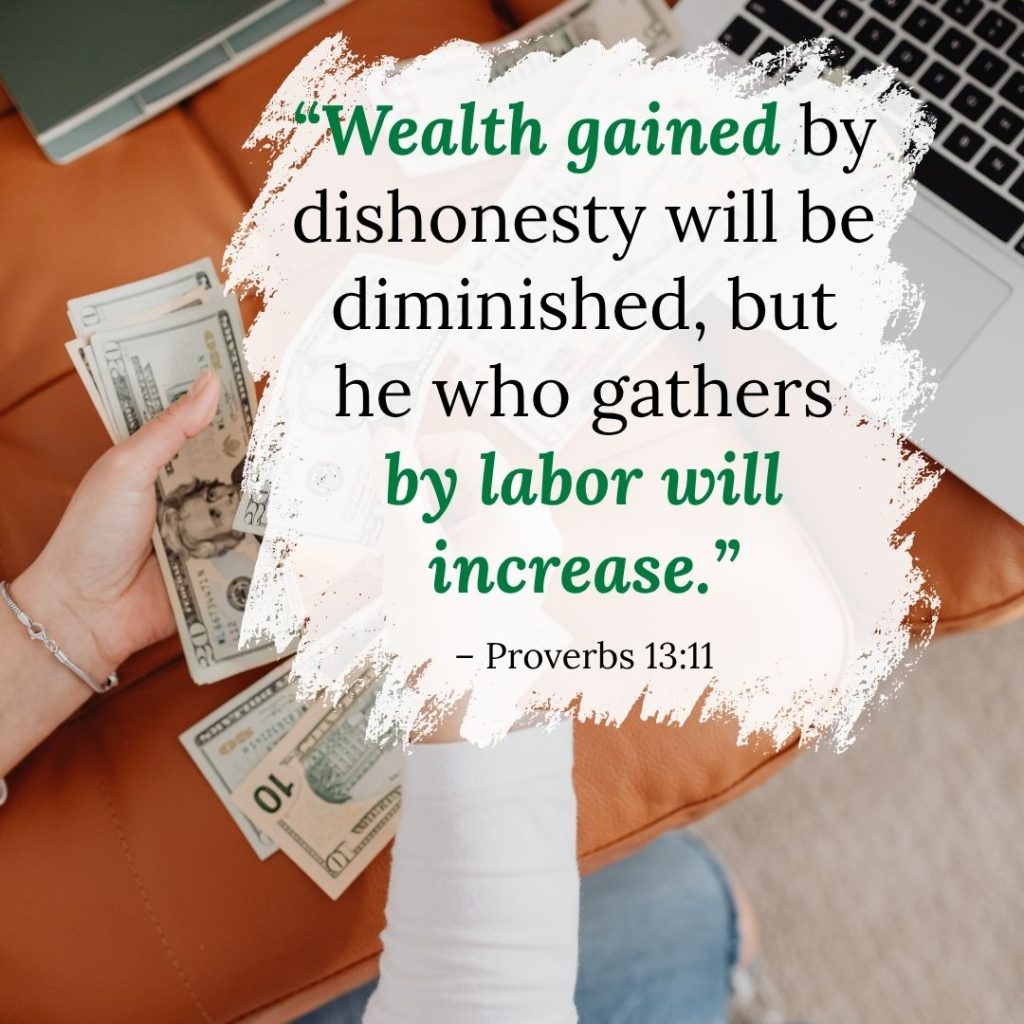 bible verses about money, bible verses on wealth, bible verses on debt