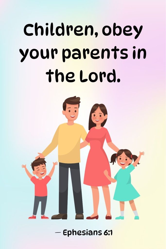 short bible verses for kids, bible verses for kids, kids scripture memorization