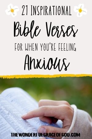 Bible Verses for When You’re Feeling Anxious