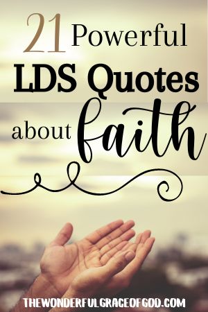 lds faith quotes