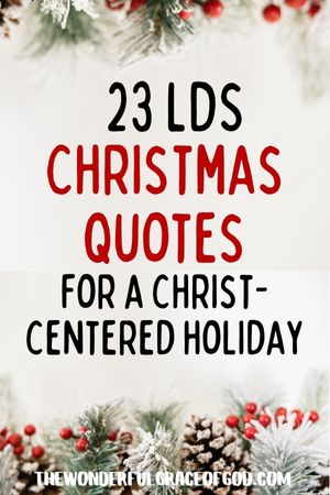 lds christmas quotes