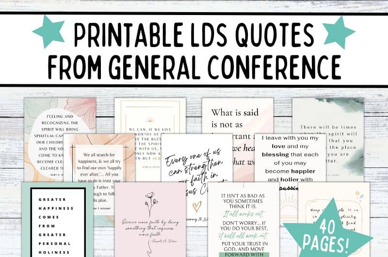 lds general conference quotes printable