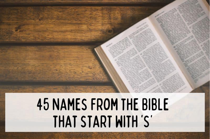 s names from the Bible, biblical baby names, baby names that start with s