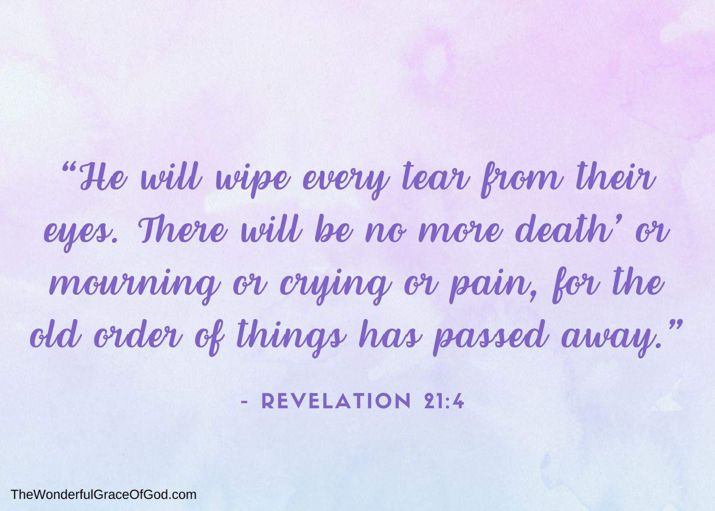 25 Best Bible Verses to Comfort a Grieving Mother - The Wonderful Grace ...